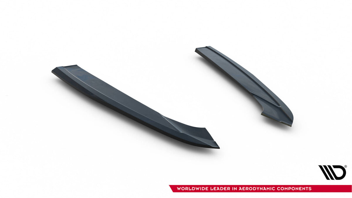 Diffusor Flaps V.3 passend für Audi S6 / A6 S-Line / A6 C7 FL schwarz Hochglanz