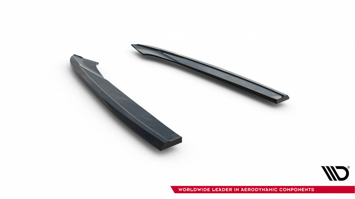 Diffusor Flaps V.3 passend für Audi S6 / A6 S-Line / A6 C7 FL schwarz Hochglanz