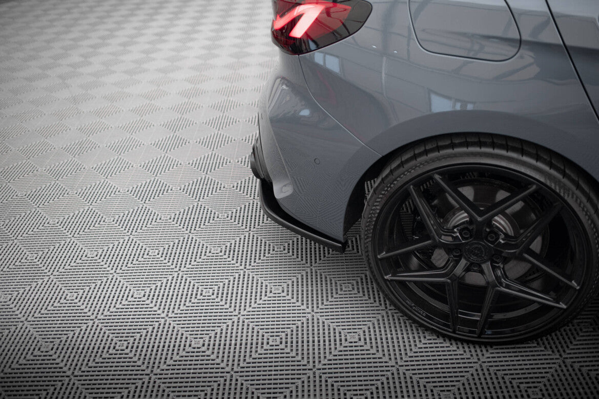Diffusor Flaps V.3 passend für BMW 1er F40 M-Paket/ M135i schwarz Hochglanz