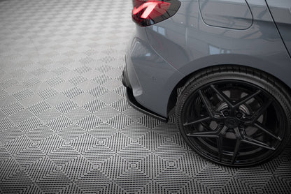 Diffusor Flaps V.3 passend für BMW 1er F40 M-Paket/ M135i schwarz Hochglanz