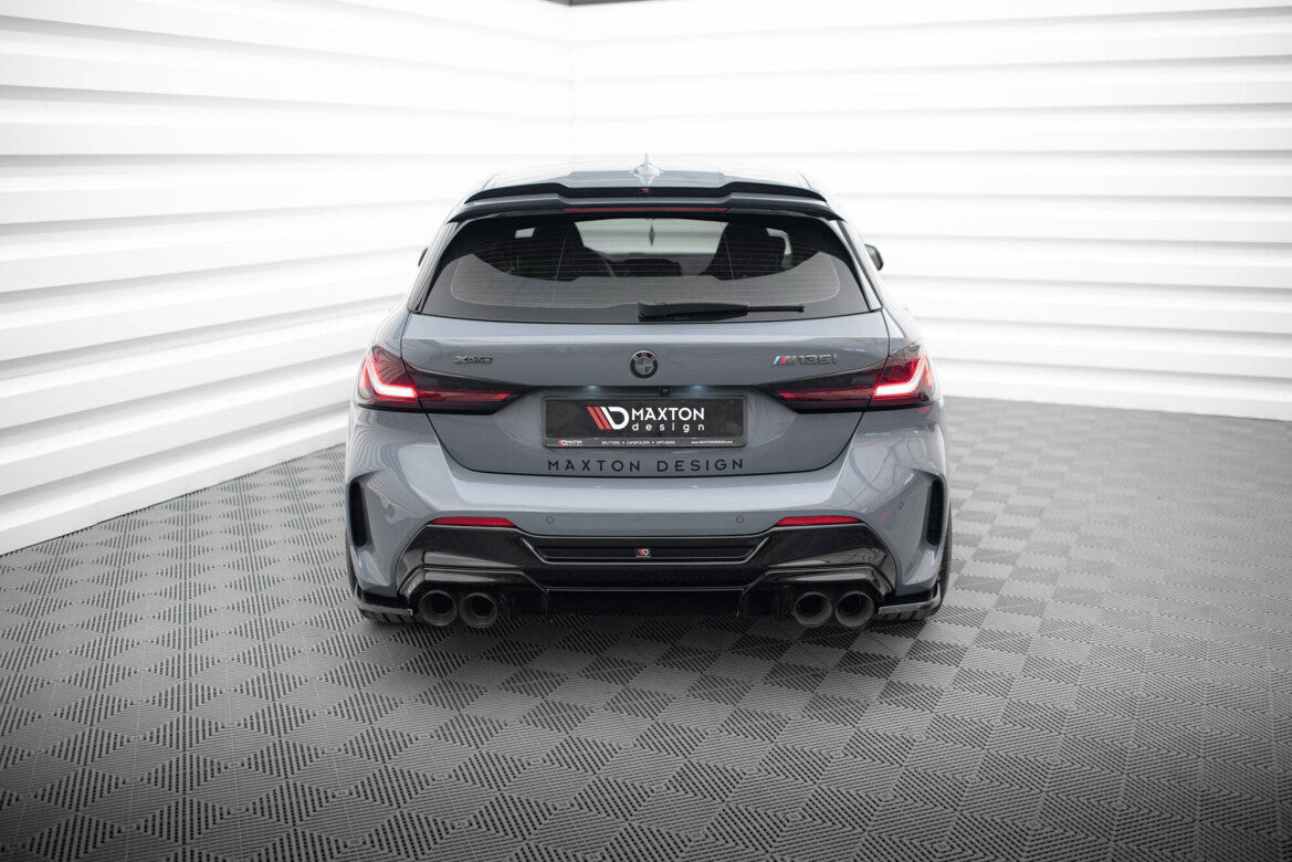 Diffusor Flaps V.3 passend für BMW 1er F40 M-Paket/ M135i schwarz Hochglanz