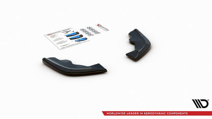Diffusor Flaps V.3 passend für BMW 1er F40 M-Paket/ M135i schwarz Hochglanz