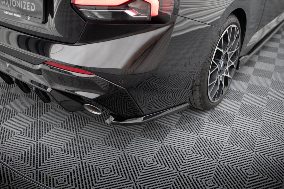 Diffusor Flaps V.3 passend für BMW 2 G42 schwarz Hochglanz