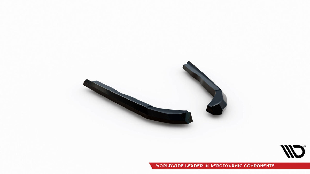 Diffusor Flaps V.3 passend für BMW 2 G42 schwarz Hochglanz