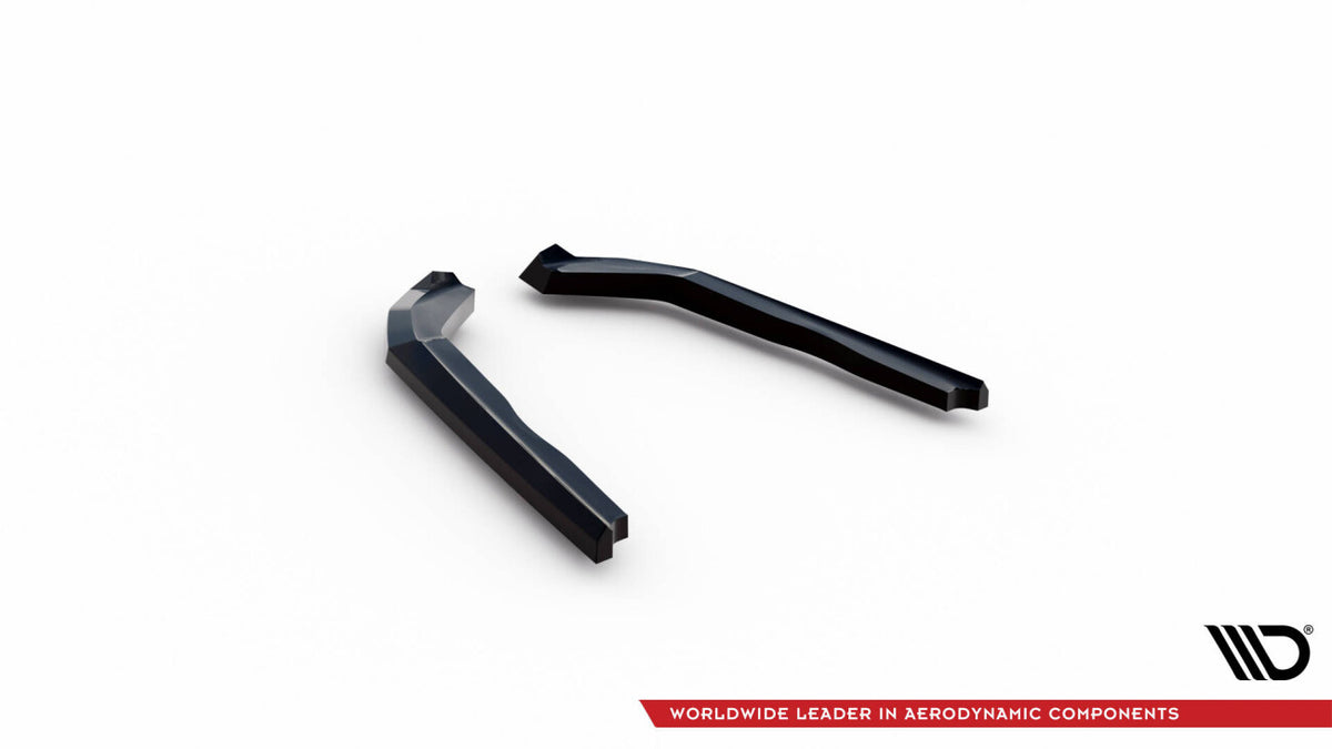 Diffusor Flaps V.3 passend für BMW 2 G42 schwarz Hochglanz