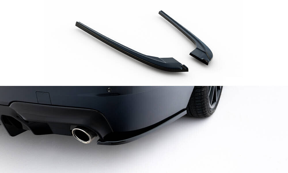 Diffusor Flaps V.3 passend für BMW 5er M-Paket F10 / F11 schwarz Hochglanz