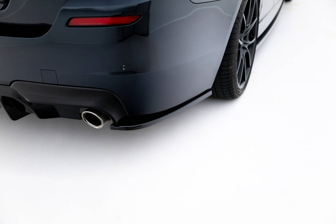 Diffusor Flaps V.3 passend für BMW 5er M-Paket F10 / F11 schwarz Hochglanz