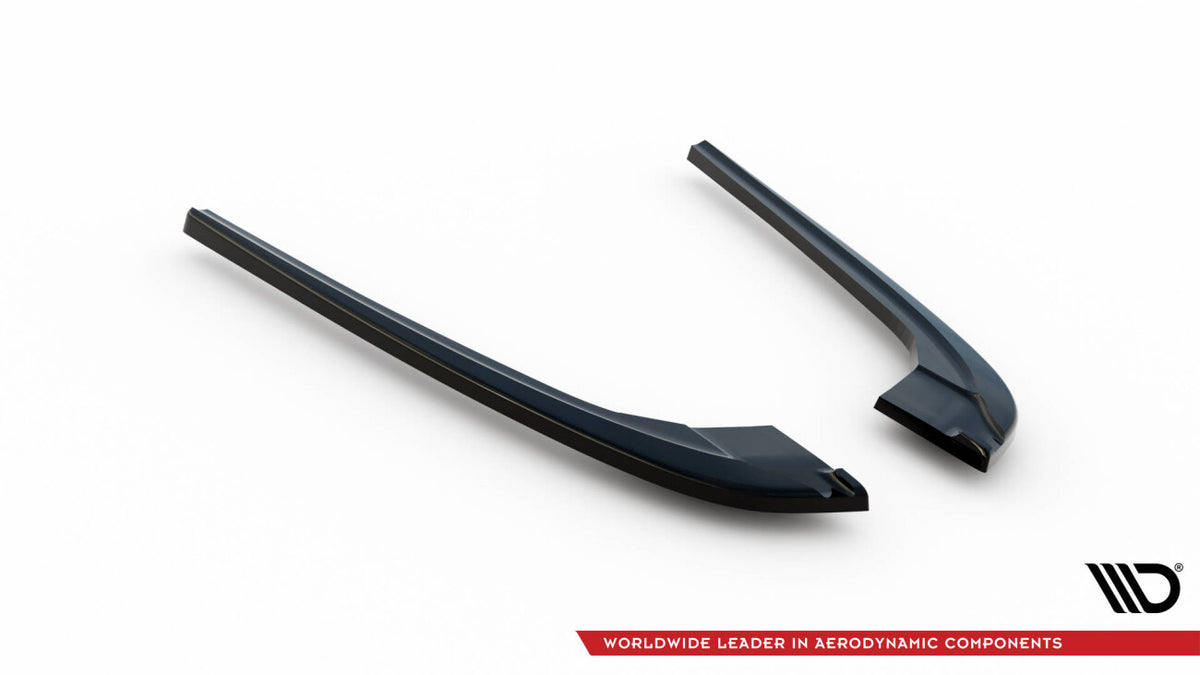 Diffusor Flaps V.3 passend für BMW 5er M-Paket F10 / F11 schwarz Hochglanz
