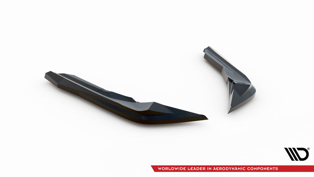 Diffusor Flaps V.3 passend für BMW M2 G87 schwarz Hochglanz