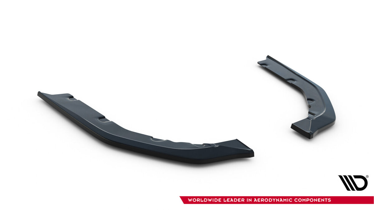 Diffusor Flaps V.3 passend für BMW M3 Limousine / Touring G80 / G81 schwarz Hochglanz
