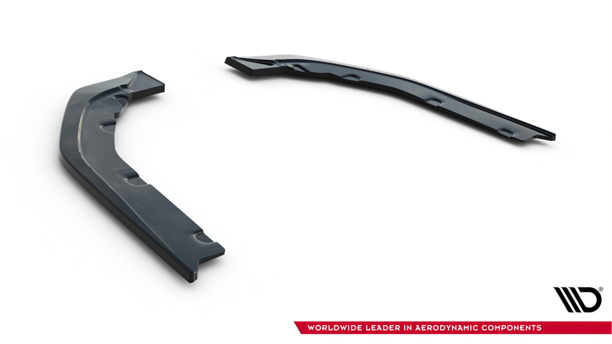 Diffusor Flaps V.3 passend für BMW M3 Limousine / Touring G80 / G81 schwarz Hochglanz