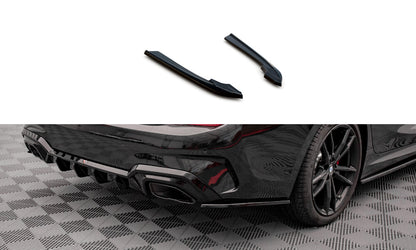Diffusor Flaps V.3 passend für BMW M340i / M-Paket G20 / G21 schwarz Hochglanz