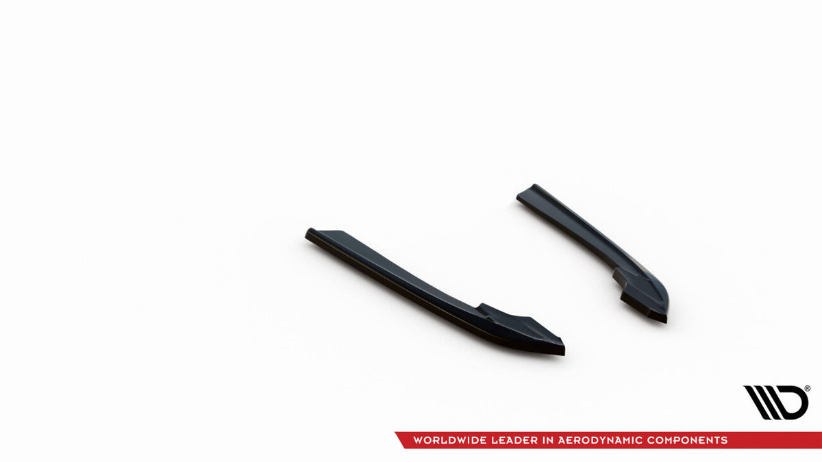 Diffusor Flaps V.3 passend für BMW M340i / M-Paket G20 / G21 schwarz Hochglanz