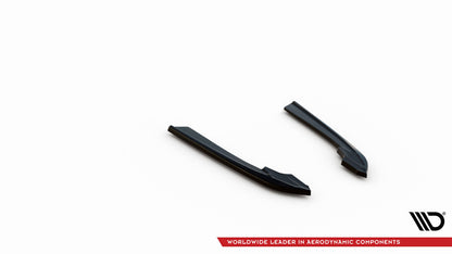 Diffusor Flaps V.3 passend für BMW M340i / M-Paket G20 / G21 schwarz Hochglanz