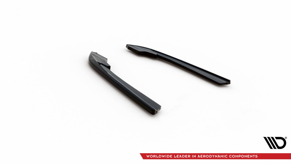 Diffusor Flaps V.3 passend für BMW M340i / M-Paket G20 / G21 schwarz Hochglanz