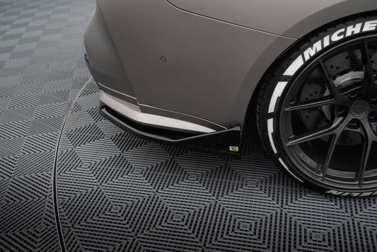 Diffusor Flaps V.3 passend für BMW M4 G82 / G82 FL schwarz Hochglanz