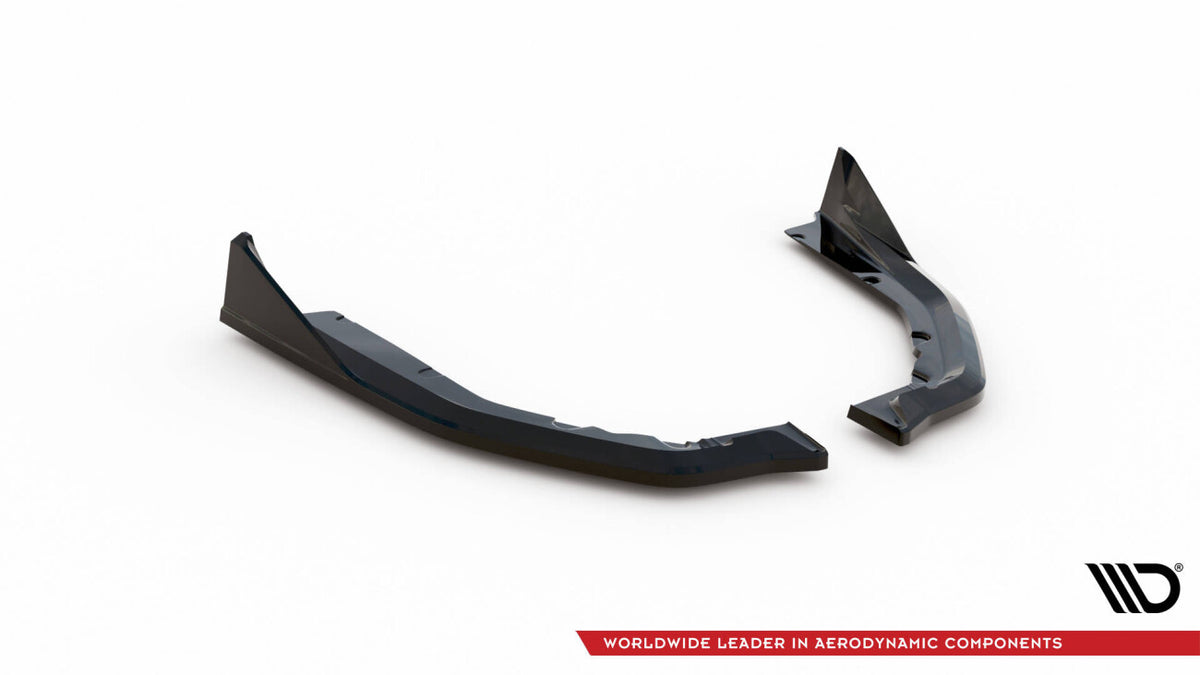 Diffusor Flaps V.3 passend für BMW M4 G82 / G82 FL schwarz Hochglanz