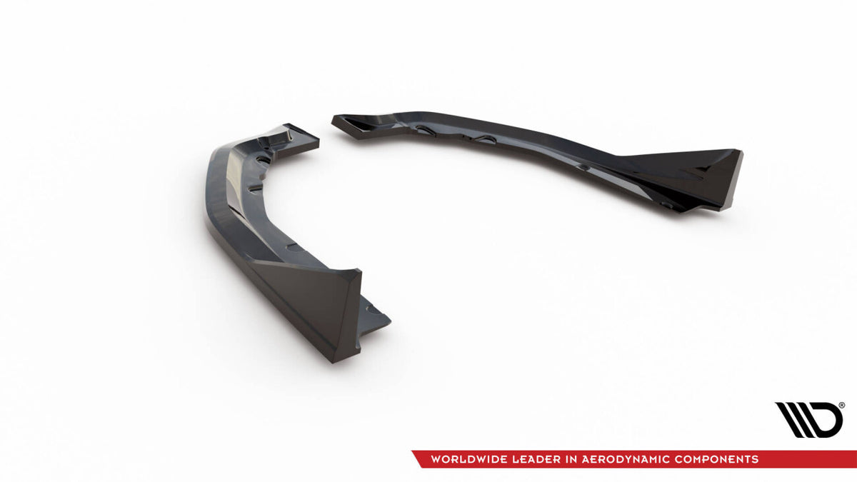 Diffusor Flaps V.3 passend für BMW M4 G82 / G82 FL schwarz Hochglanz