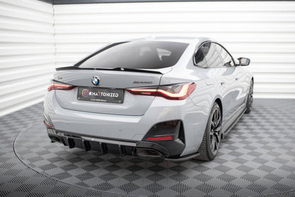 Diffusor Flaps V.3 passend für BMW M440i Gran Coupe G26 schwarz Hochglanz