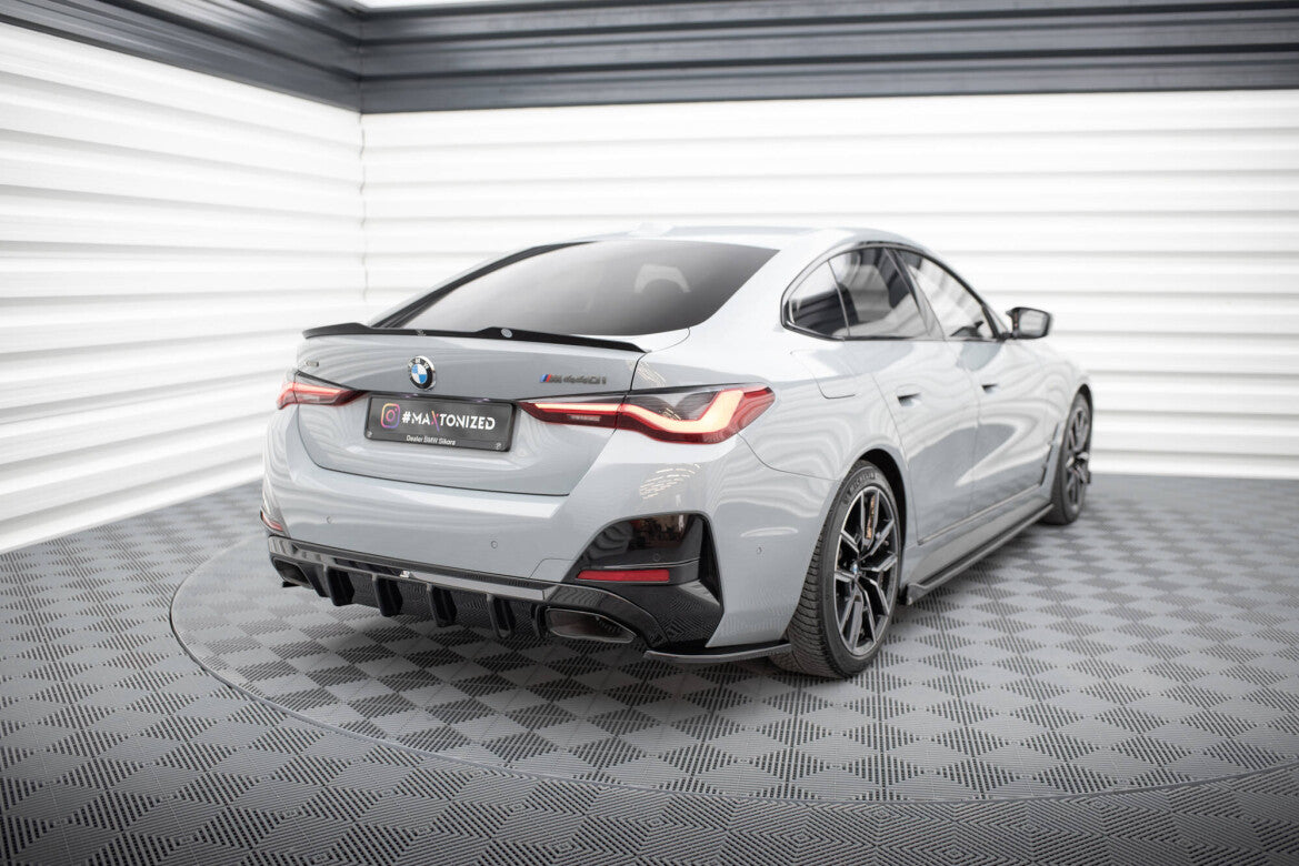 Diffusor Flaps V.3 passend für BMW M440i Gran Coupe G26 schwarz Hochglanz