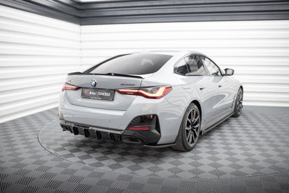Diffusor Flaps V.3 passend für BMW M440i Gran Coupe G26 schwarz Hochglanz