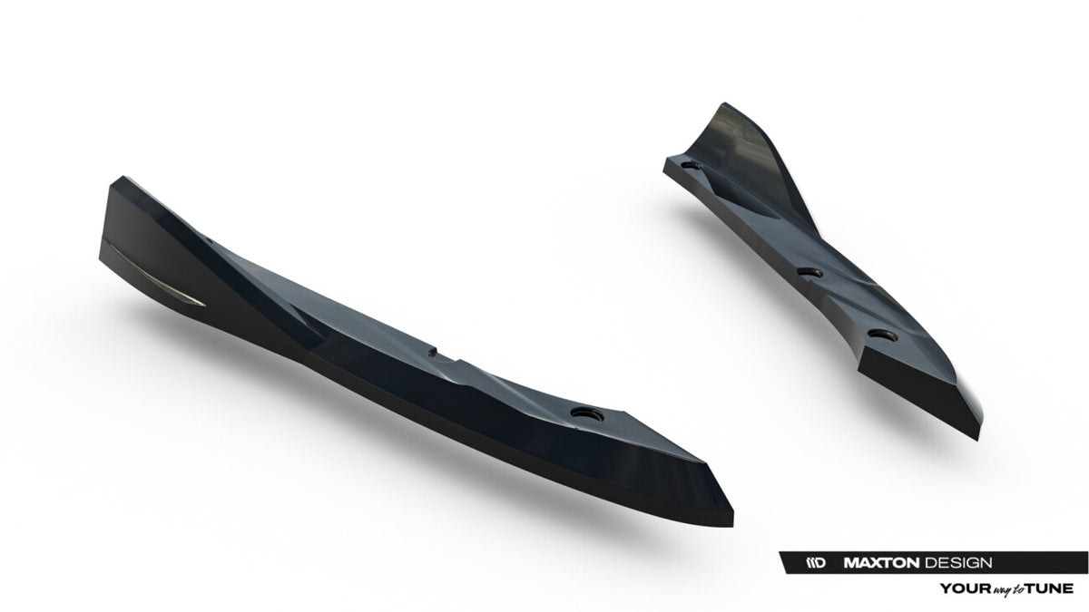 Diffusor Flaps V.3 passend für CUPRA Leon ST Mk1 FL schwarz Hochglanz