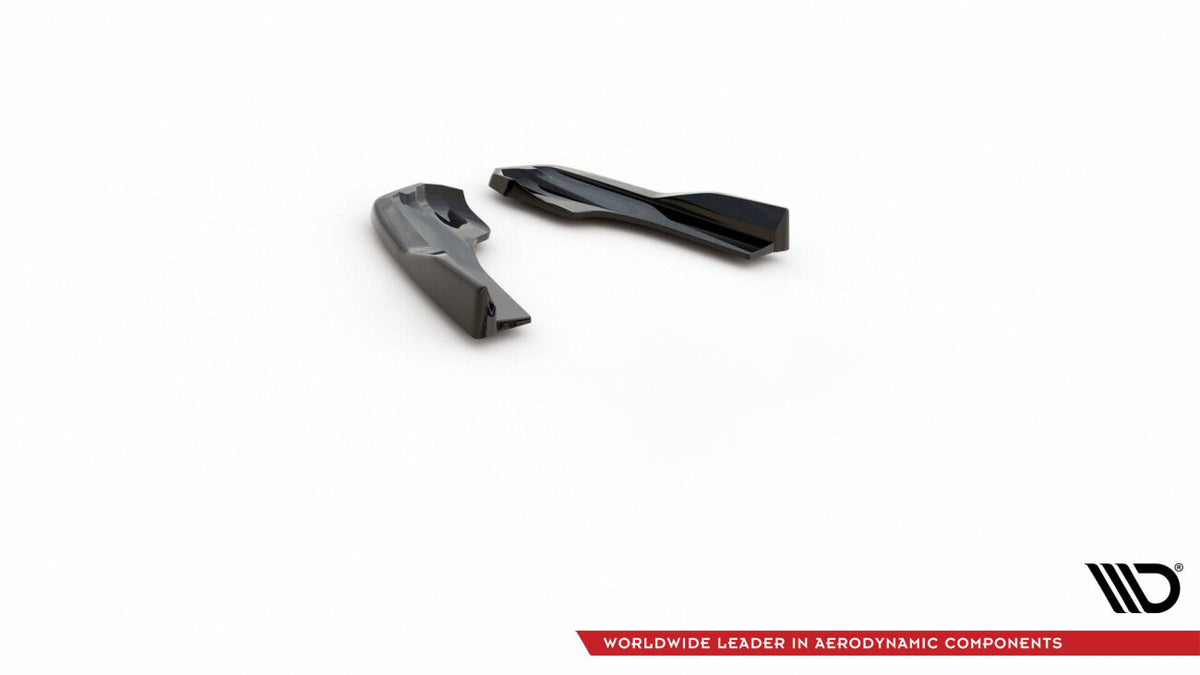 Diffusor Flaps V.3 passend für Ford Focus Hatchback ST Mk4 schwarz Hochglanz