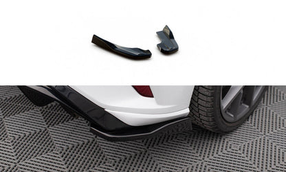Diffusor Flaps V.3 passend für Ford Focus Hatchback ST Mk4 schwarz Hochglanz