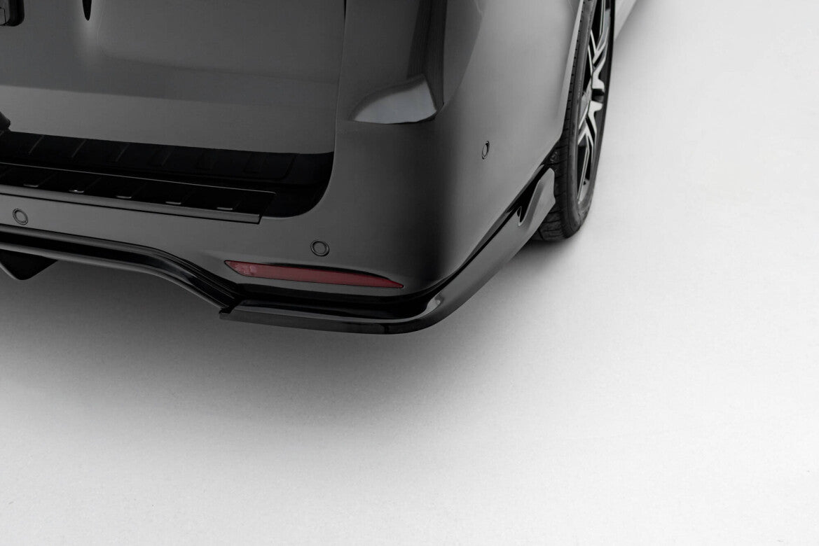 Diffusor Flaps V.3 passend für Mercedes V-Klasse AMG-Line W447 FL schwarz Hochglanz