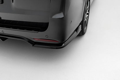 Diffusor Flaps V.3 passend für Mercedes V-Klasse AMG-Line W447 FL schwarz Hochglanz