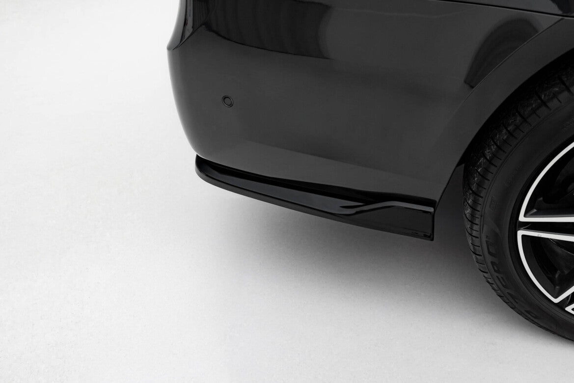 Diffusor Flaps V.3 passend für Mercedes V-Klasse AMG-Line W447 FL schwarz Hochglanz