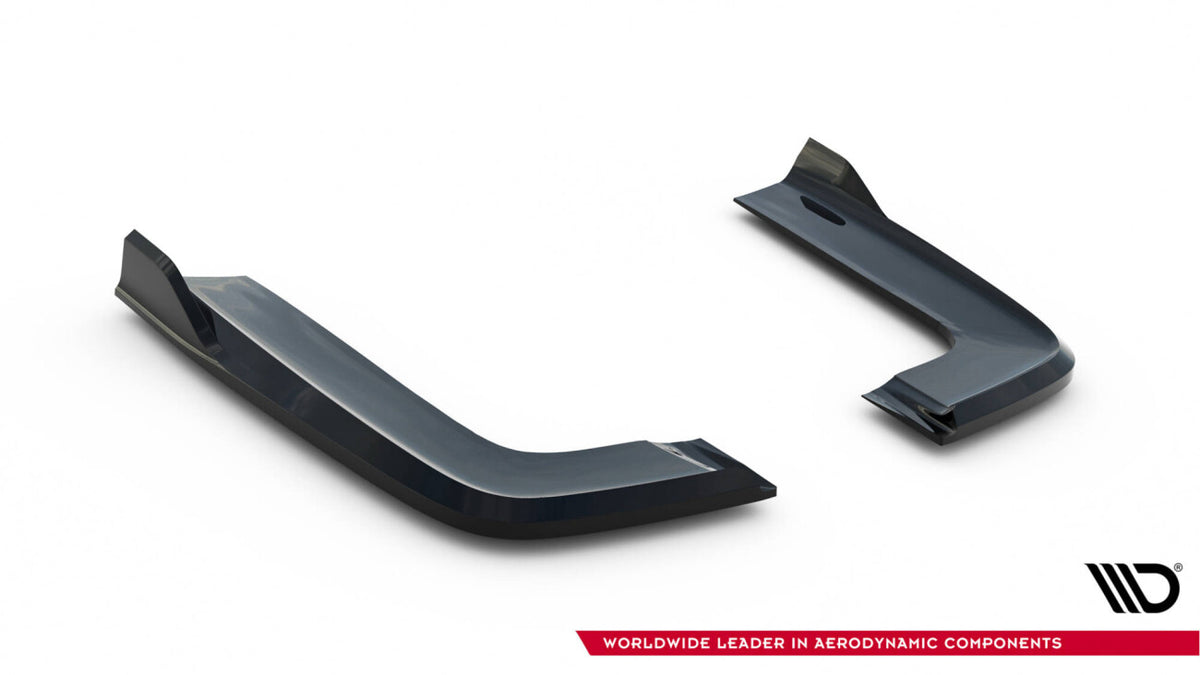 Diffusor Flaps V.3 passend für Mercedes V-Klasse AMG-Line W447 FL schwarz Hochglanz