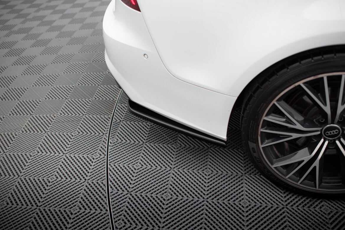 Diffusor Flaps V.3 passend für Mercedes V-Klasse AMG-Line W447 FL schwarz Hochglanz