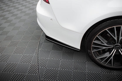 Diffusor Flaps V.3 passend für Mercedes V-Klasse AMG-Line W447 FL schwarz Hochglanz