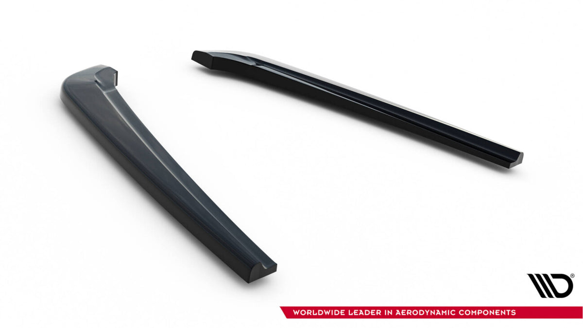 Diffusor Flaps V.3 passend für Mercedes V-Klasse AMG-Line W447 FL schwarz Hochglanz
