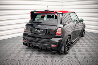 Diffusor Flaps V.3 passend für Mini Cooper John Cooper Works R56 schwarz Hochglanz