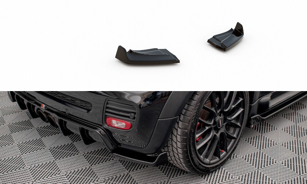 Diffusor Flaps V.3 passend für Mini Cooper John Cooper Works R56 schwarz Hochglanz