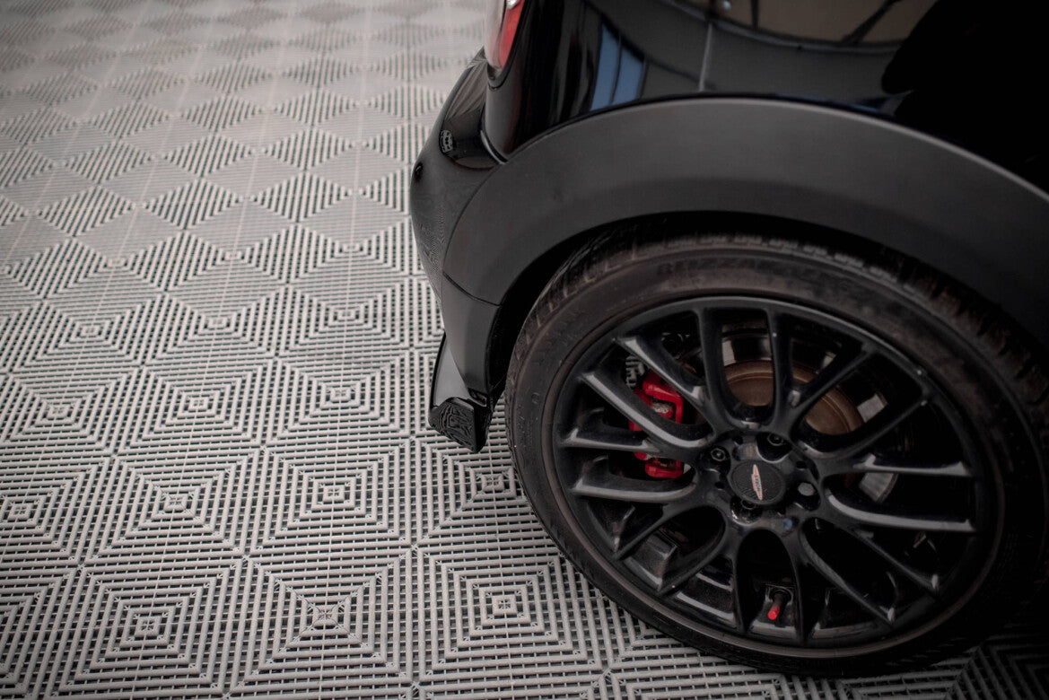 Diffusor Flaps V.3 passend für Mini Cooper John Cooper Works R56 schwarz Hochglanz