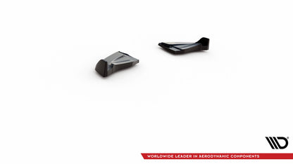 Diffusor Flaps V.3 passend für Mini Cooper John Cooper Works R56 schwarz Hochglanz