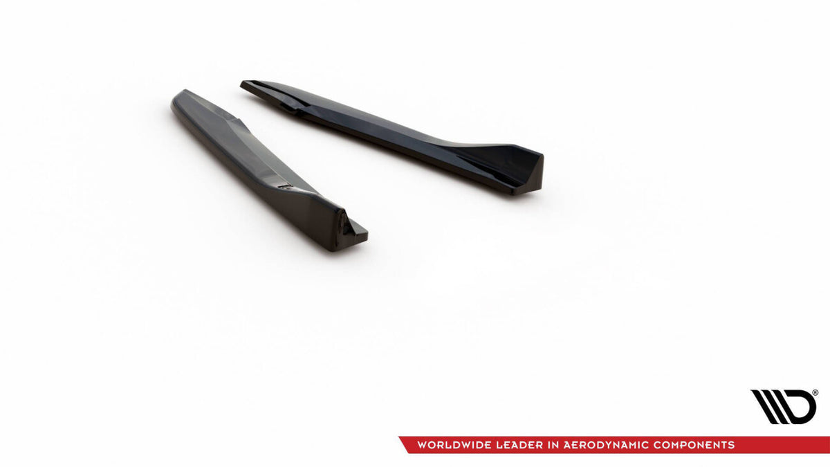 Diffusor Flaps V.3 passend für Seat Leon CUPRA Mk3 FL Sportstourer schwarz Hochglanz