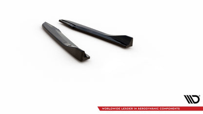Diffusor Flaps V.3 passend für Seat Leon CUPRA Mk3 FL Sportstourer schwarz Hochglanz