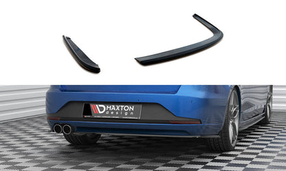 Diffusor Flaps V.3 passend für Seat Leon FR Sportstourer Mk3 schwarz Hochglanz