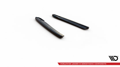 Diffusor Flaps V.3 passend für Skoda Octavia RS Liftback / Combi Mk4 FL schwarz Hochglanz