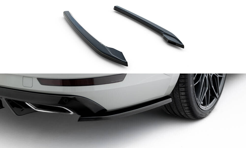 Diffusor Flaps V.3 passend für Skoda Superb Liftback / Combi Mk3 schwarz Hochglanz