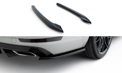 Diffusor Flaps V.3 passend für Skoda Superb Liftback / Combi Mk3 schwarz Hochglanz