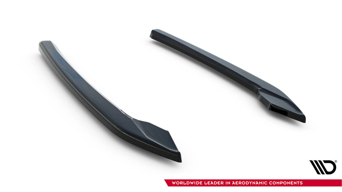 Diffusor Flaps V.3 passend für Skoda Superb Liftback / Combi Mk3 schwarz Hochglanz