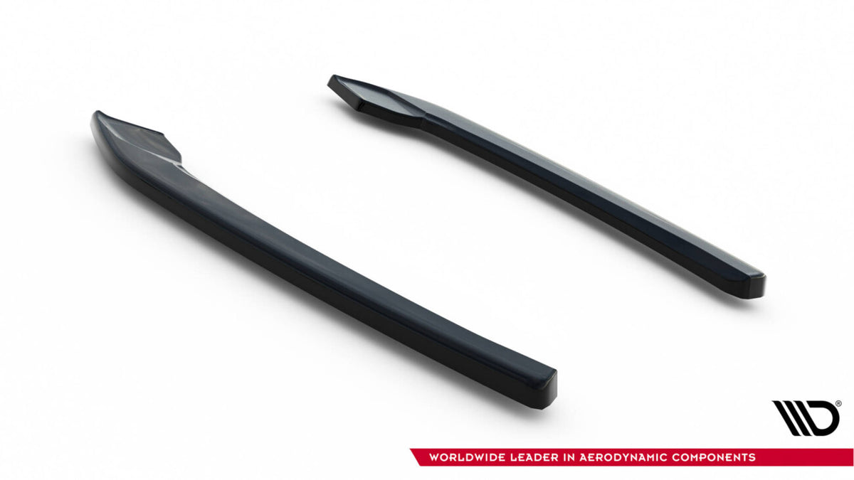 Diffusor Flaps V.3 passend für Skoda Superb Liftback / Combi Mk3 schwarz Hochglanz
