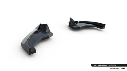 Diffusor Flaps V.3 passend für Toyota GR Yaris Mk4 Facelift schwarz Hochglanz
