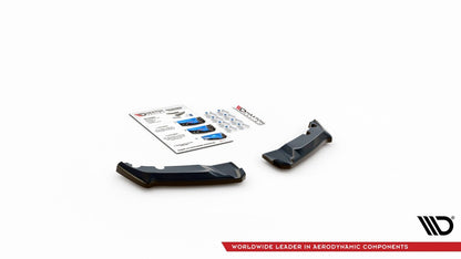 Diffusor Flaps V.3 passend für Toyota GR Yaris Mk4 schwarz Hochglanz