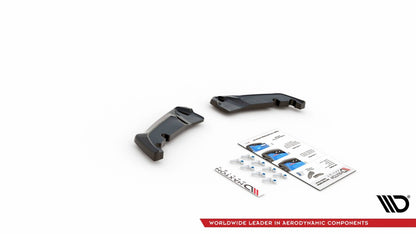 Diffusor Flaps V.3 passend für Toyota GR Yaris Mk4 schwarz Hochglanz
